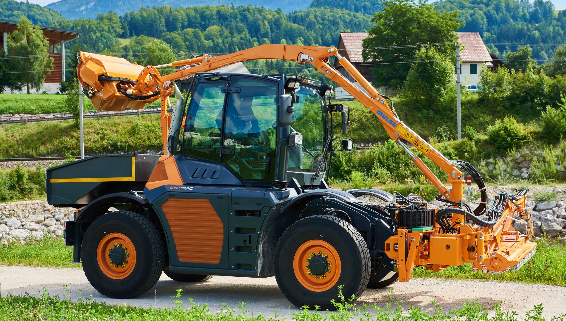 Mulag Mäher, syntrac, Unimog